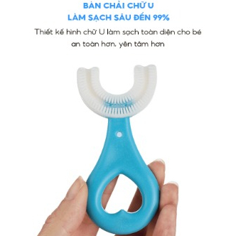Bàn chải đánh răng cho bé hình chữ U
