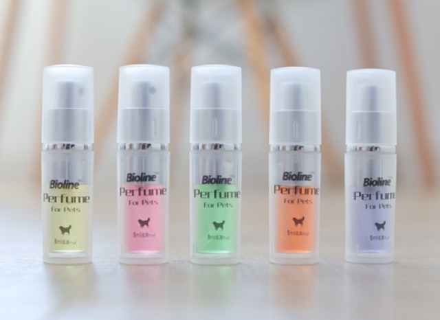 [HCM]Nước hoa cho chó mèo Bioline 9ml-có 5 mùi