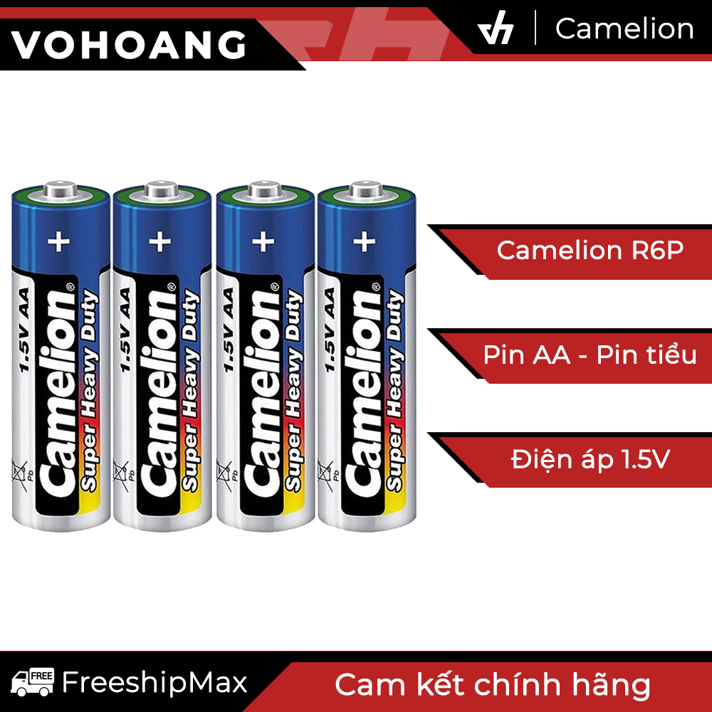 4 pin camelion aa r6p không sạc