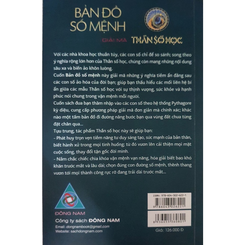 Sách Bản Đồ Số Mệnh - Giải Mã Thần Số Học ( Bc)