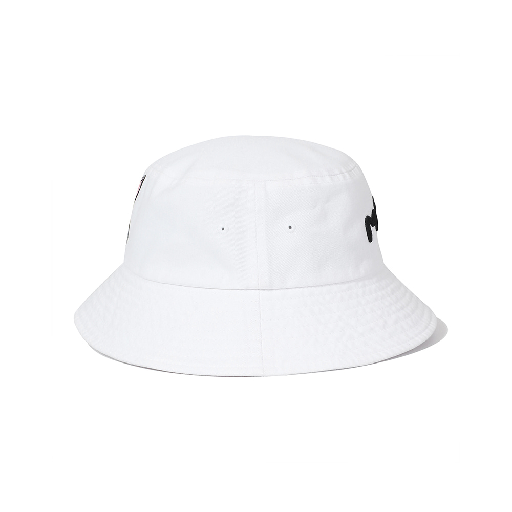 Mũ Golf Rộng Vành Thêu Thỏ Trắng Đen - Hat