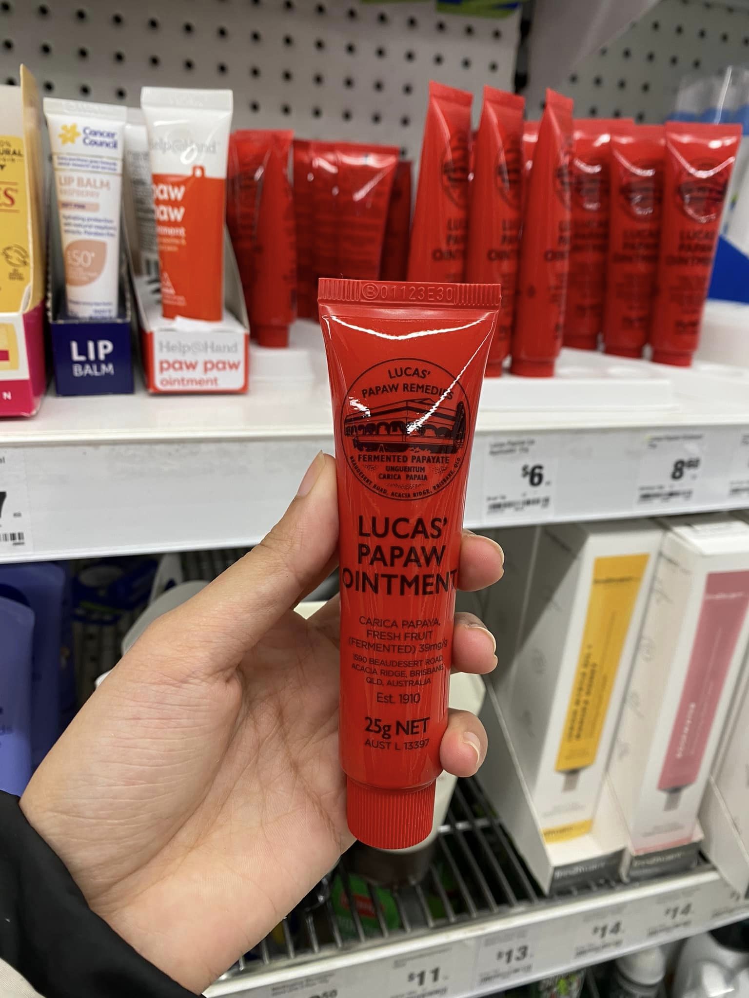 Kem dưỡng môi đa năng Lucas Papaw Ointment Úc