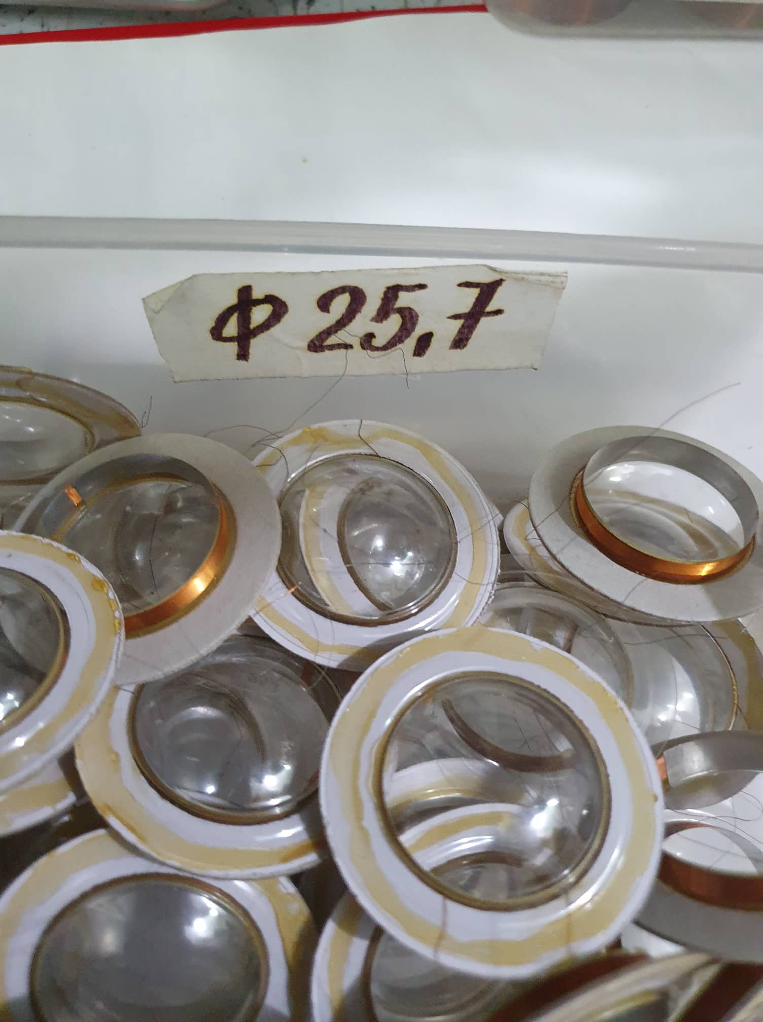5 côn loa cóc số 4 cỡ 25,7