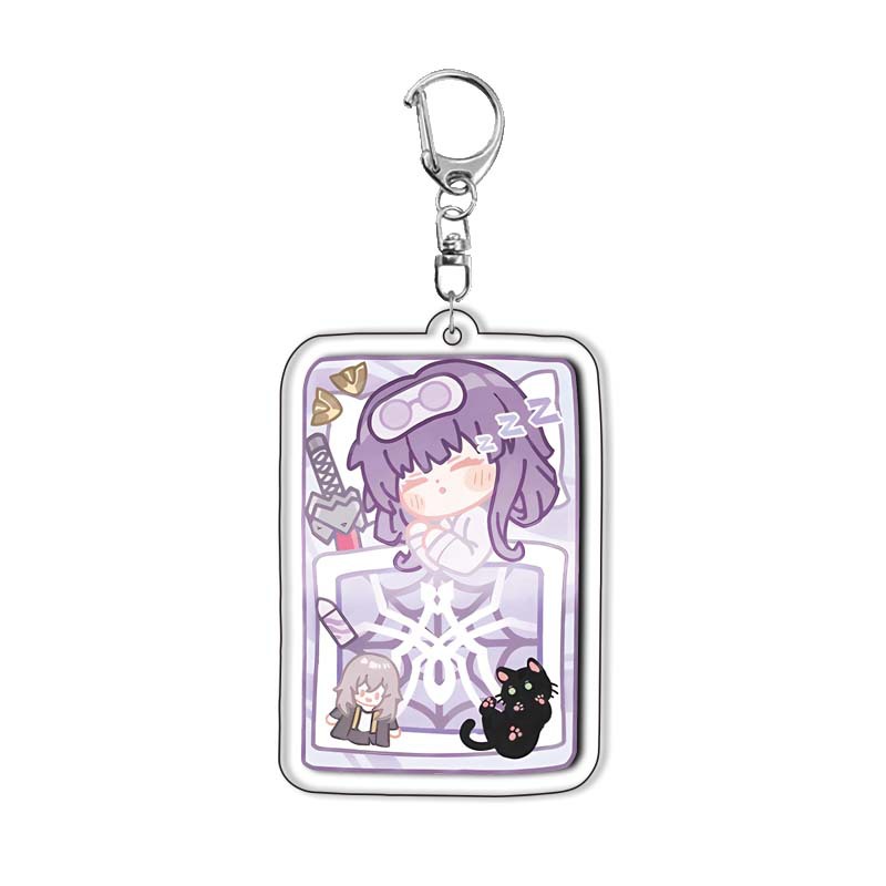 [11 mẫu] Móc khóa mica game Honkai Star Rail - Sleeping ver [T69 Shop]
