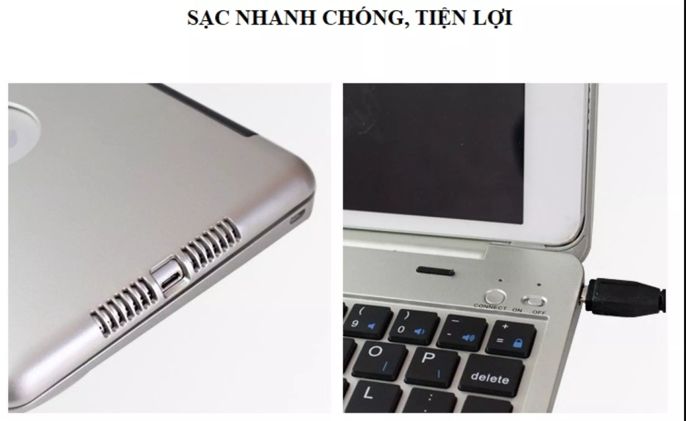 Bàn phím Bluetooth Keyboard ipad mini 1 2 3 - T_Shop_VN