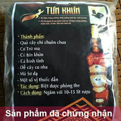 Combo 2 thang gói tứn khửn - trụi yếu sinh lý
