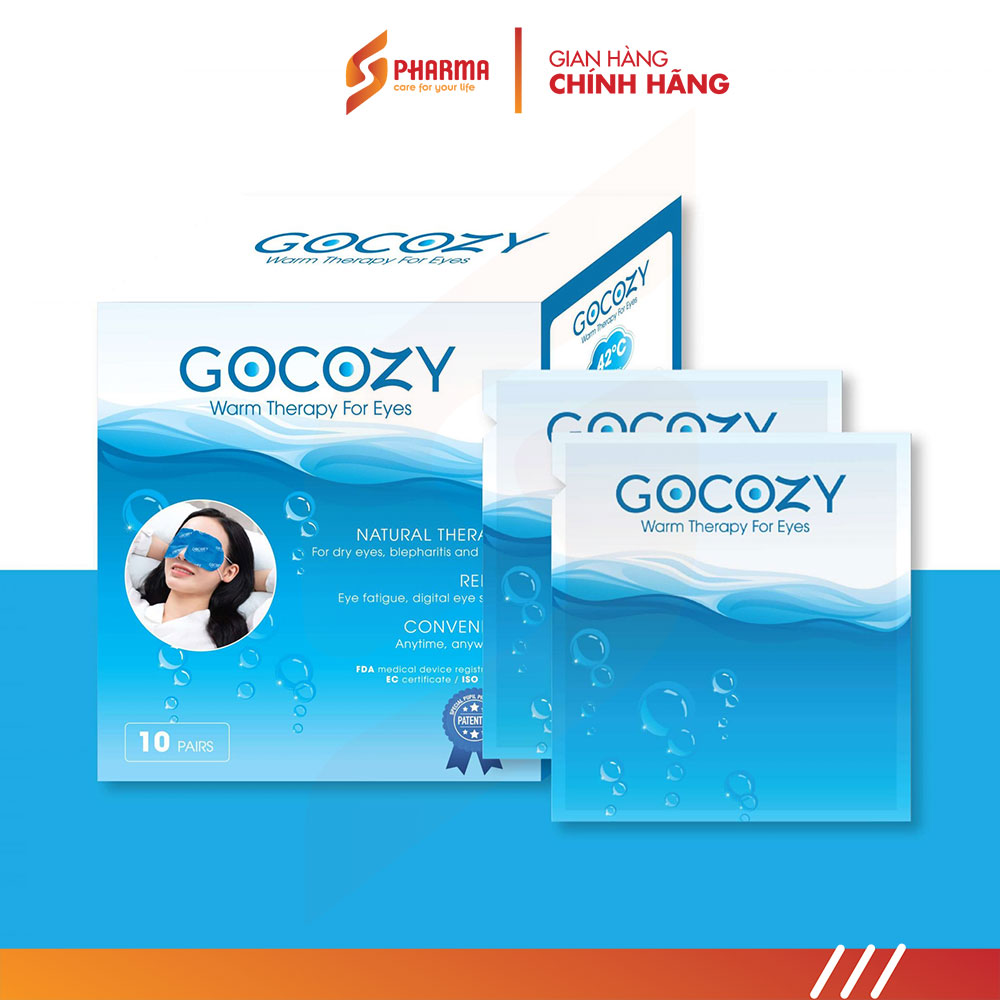 Miếng che mắt chườm ấm GOCOZY - Không dùng điện [Chính hãng]