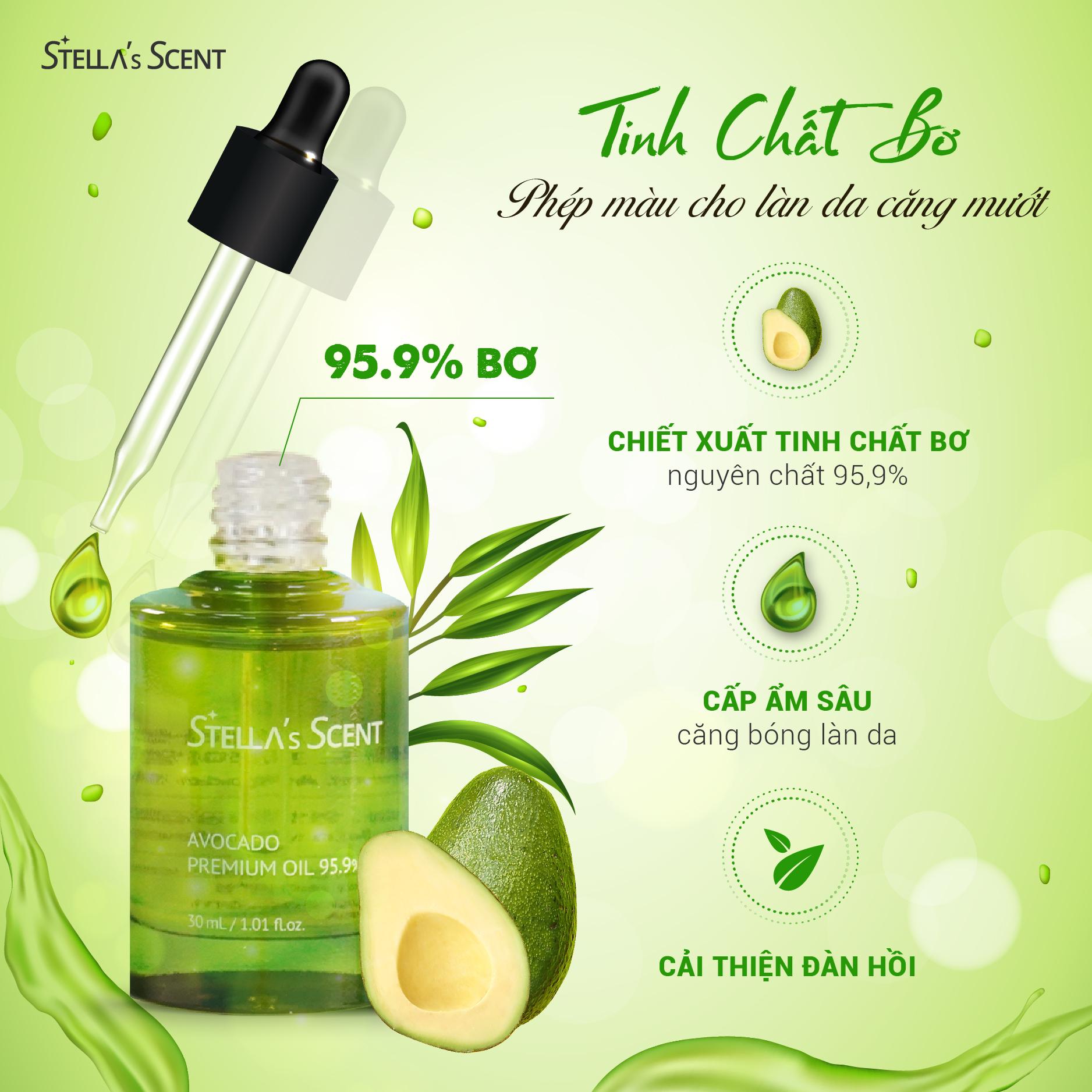 TINH CHẤT BƠ  STELLA'S SCENT Hàn Quốc