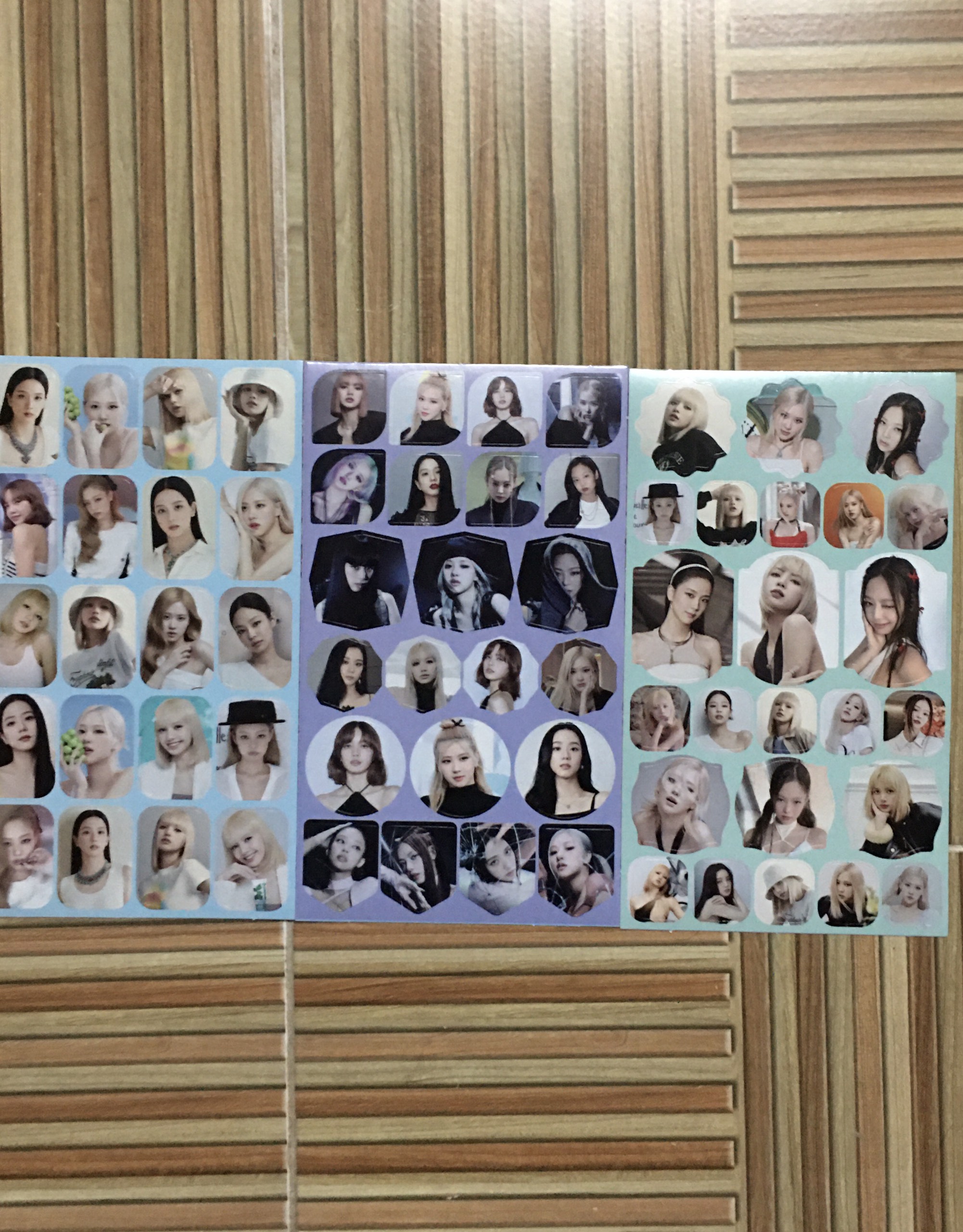 Set 12 hình dán trang trí Blackpink siêu đẹp (ảnh thật)