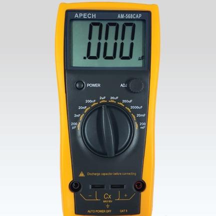 Đồng hồ đo tụ điện, đo điện dung apech am-568 cap