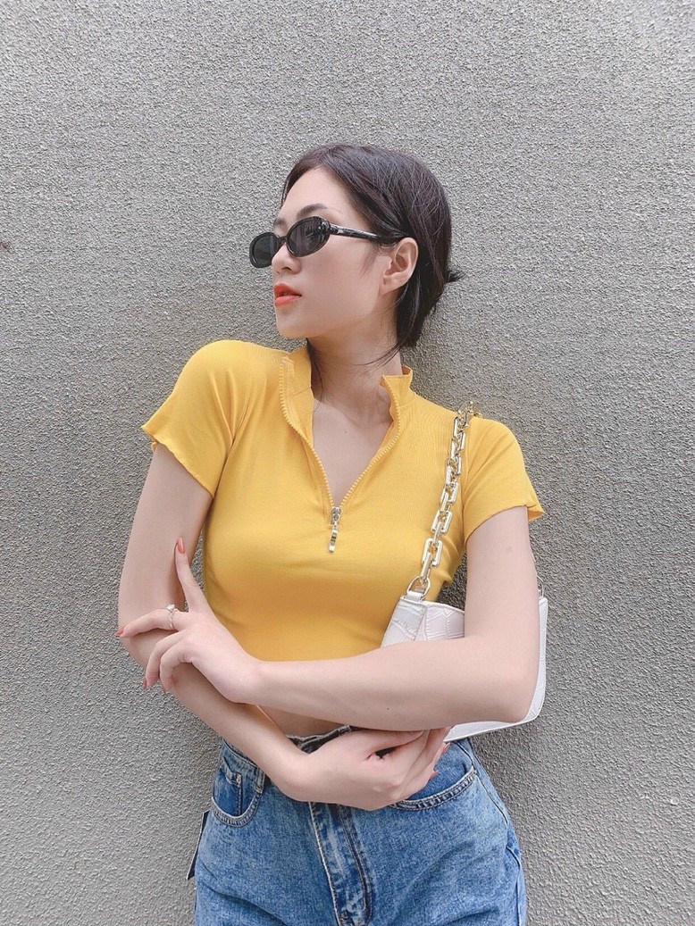Áo thun croptop thời trang_[Giá gốc tận xưởng]