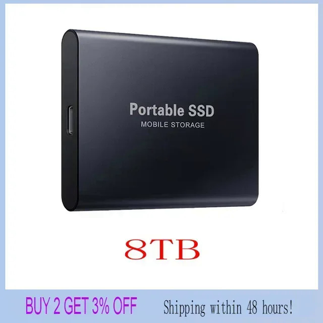 Ban đầu cứng drive1tb xách tay SSD 2TB di động ổ đĩa trạng thái rắn USB 3.1 tốc độ cao bên ngoài Đĩa cứng cho máy tính xách tayMacMáy tính để bàn