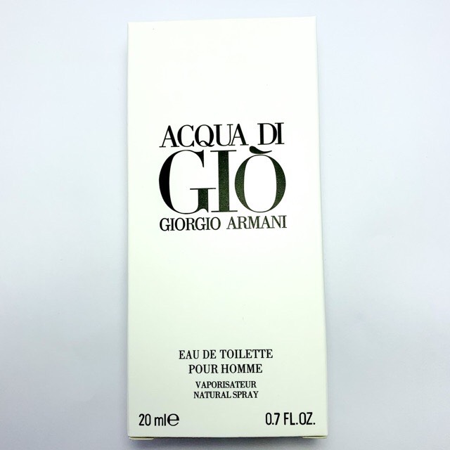 [HCM]NUỚC HOA ACQUA DI GIÒ TRẮNG.