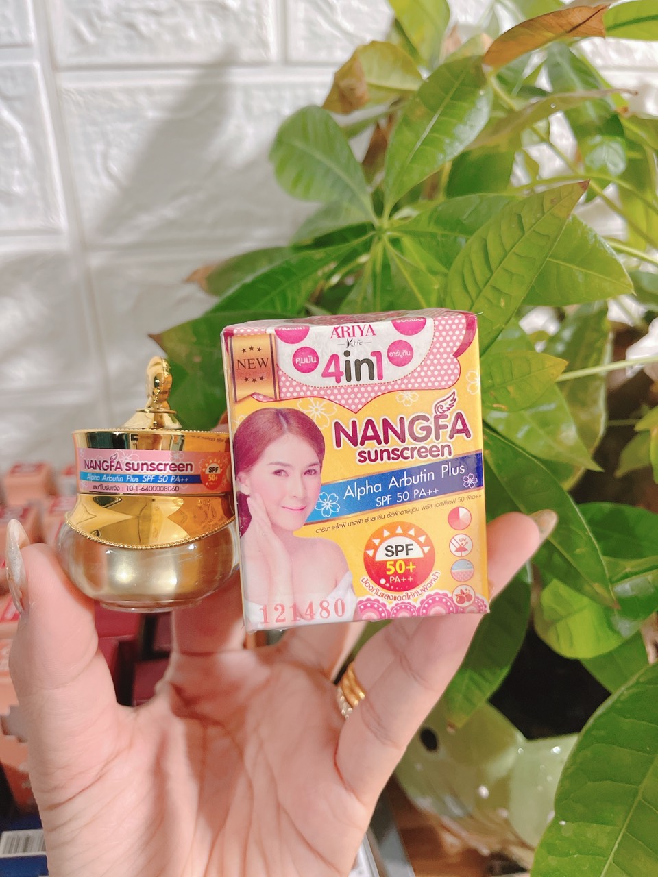 KEM CHỐNG NẮNG NANGFA THÁI LAN