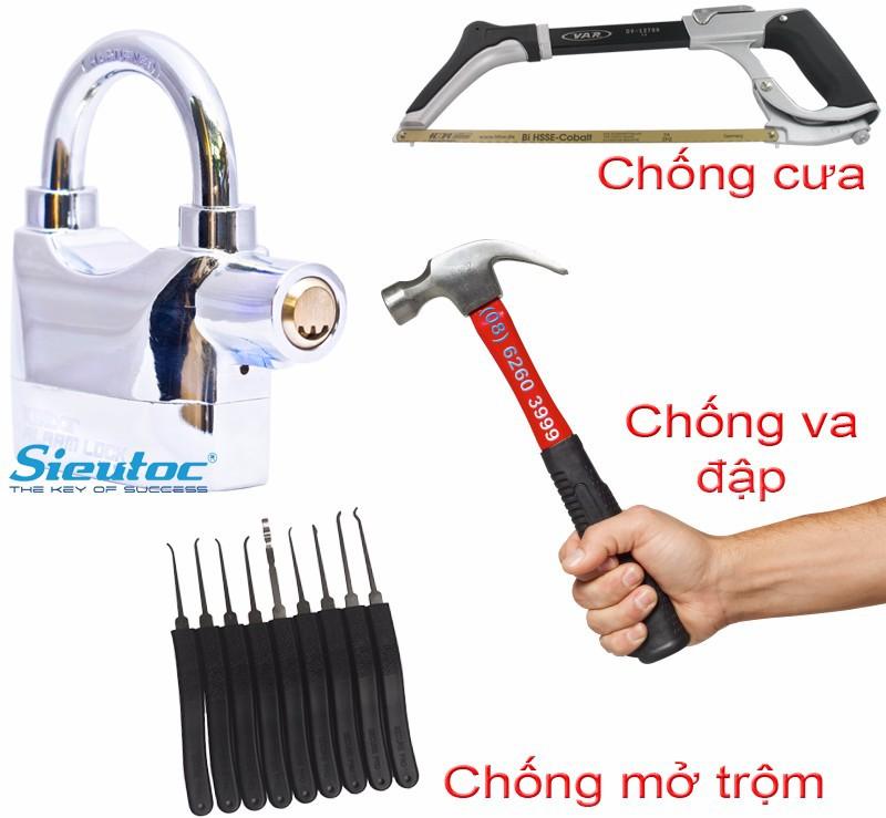 [HCM]Khóa chống trộm Kinbar