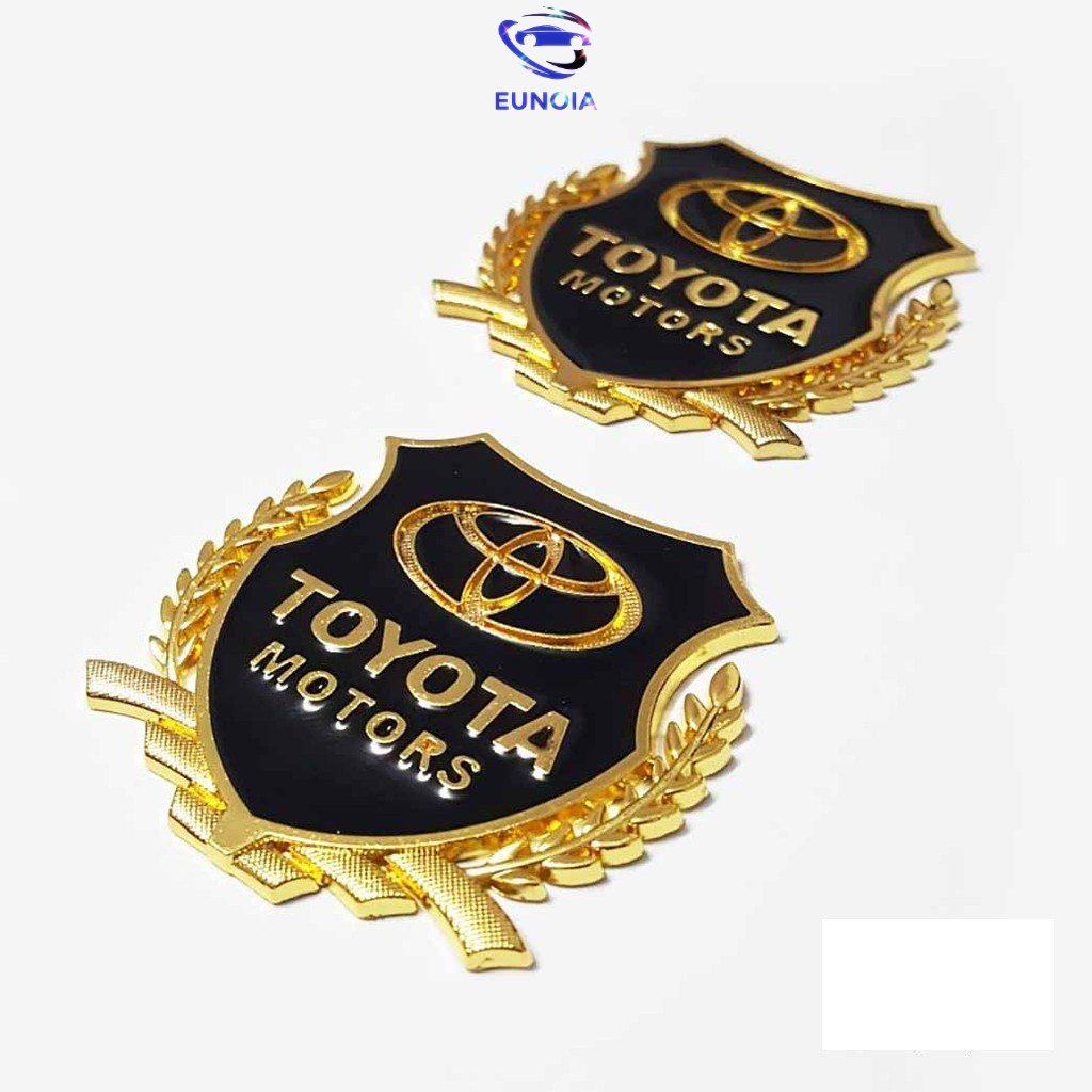 Bộ 2 Logo Bông lúa Toyota
