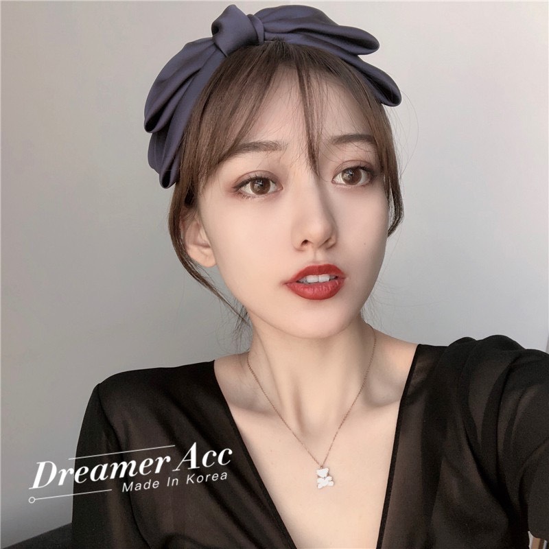Bờm Nơ Lụa Hàng Đẹp Made In Korea