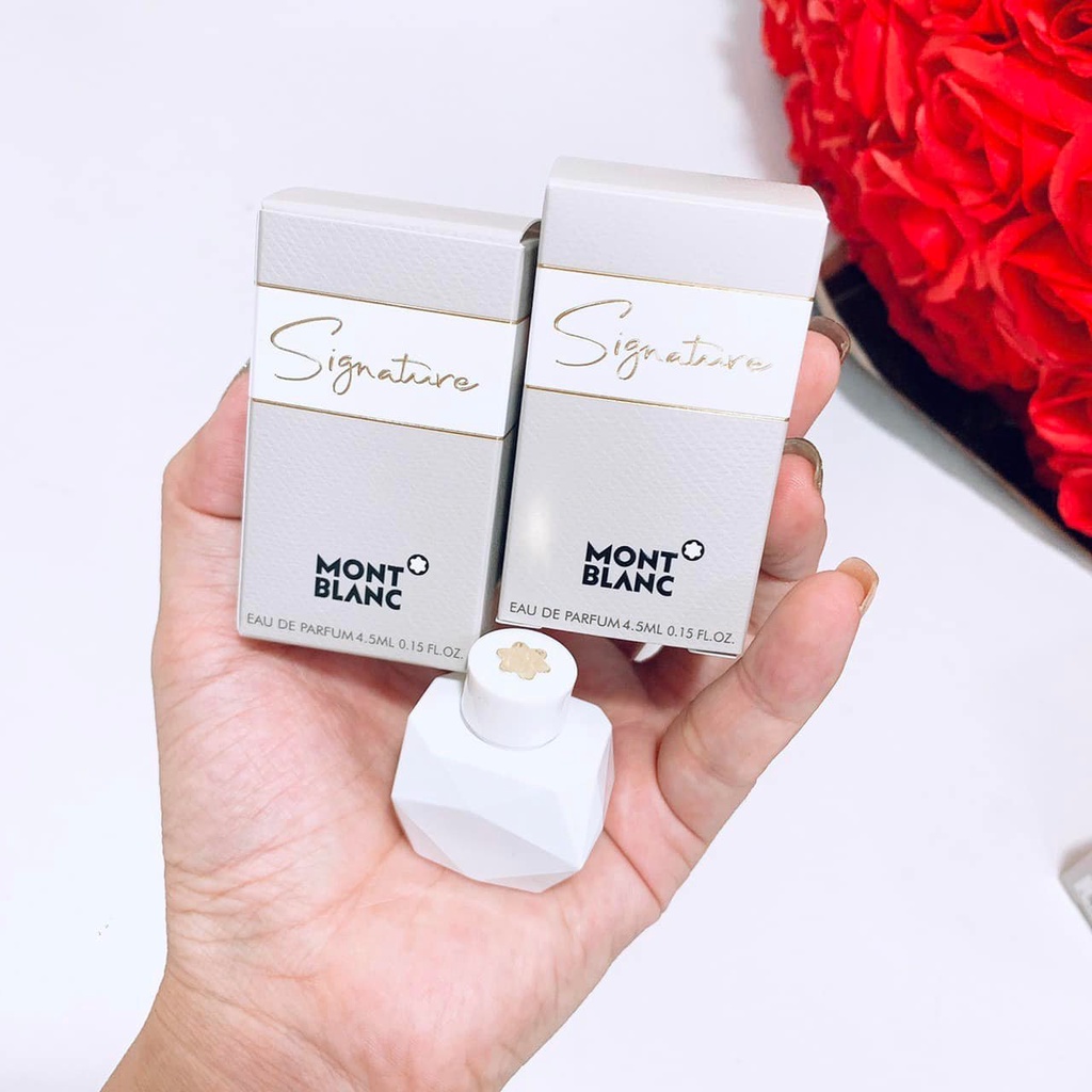 Nước Hoa ᴍᴏɴᴛʙʟᴀɴᴄ Signature EDP 10ml
