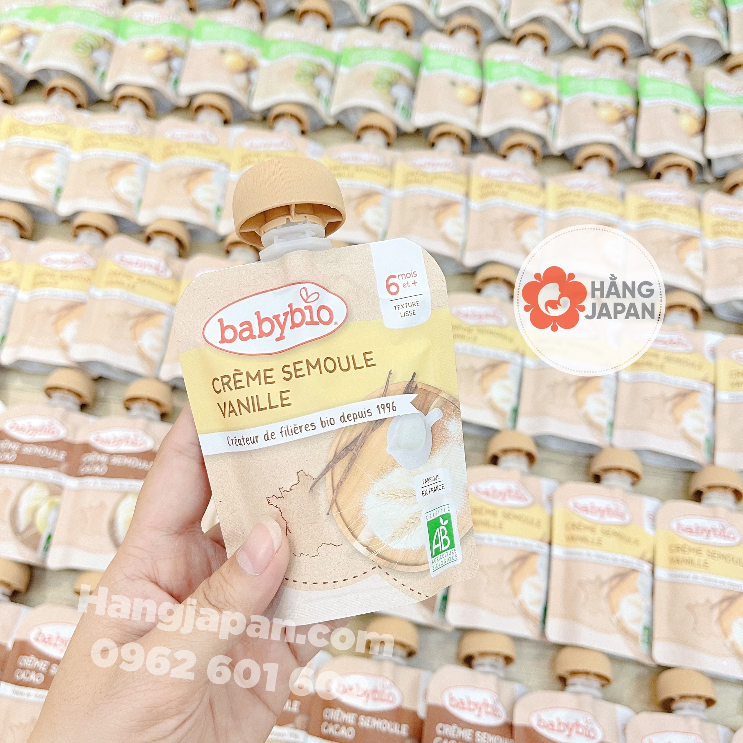 Sữa chua/Váng sữa hữu cơ Baby Bio