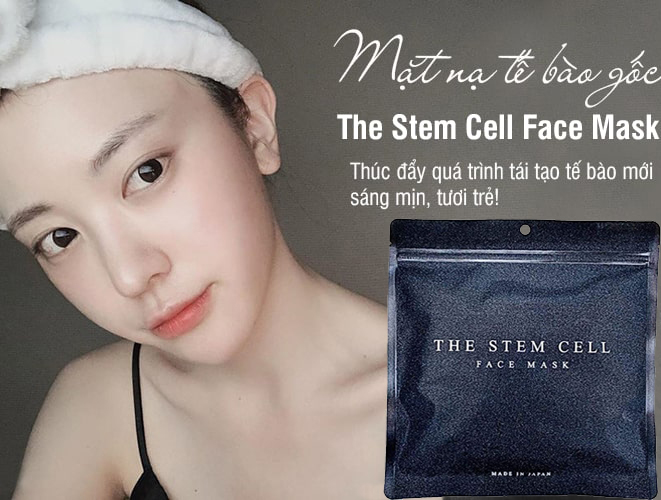 Mặt nạ tế bào gốc NMN Face Mask Nhật 30 miếng