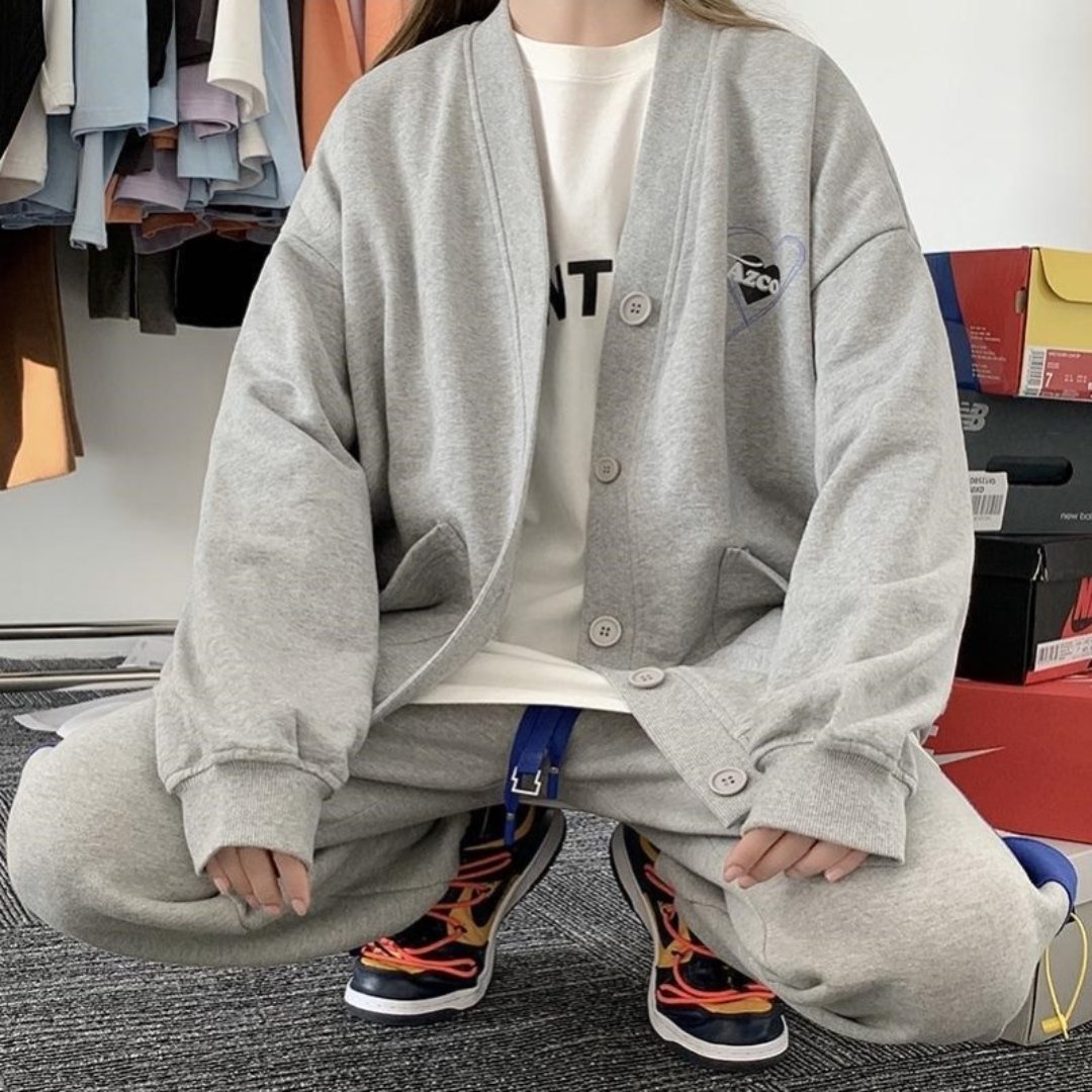 Áo Cardigan Trái Tim Azco Nam Nữ