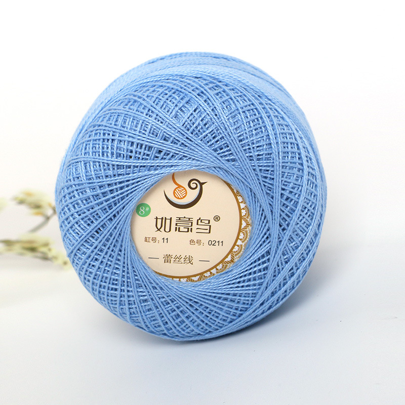 Sợi cotton Ruyi 0.8mm 33k/ cuộn 50g
