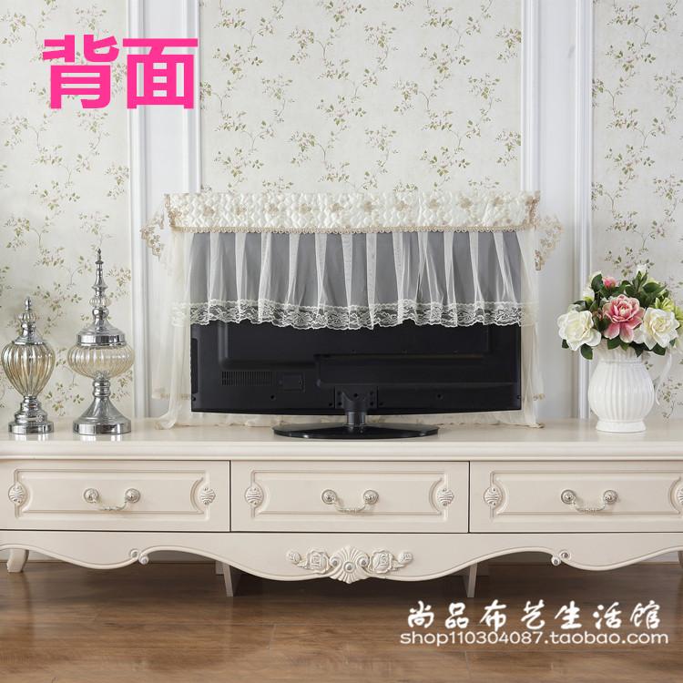 Ren Cao Cấp Tinh Thể Lỏng Dạng Treo 55 Inch Vải Phủ Màn Hình Tivi Bọc Chống Bụi Phong Cách Châu Âu 65 Inch 40 Chụp Ti Vi Vỏ Bọc Giản Lược