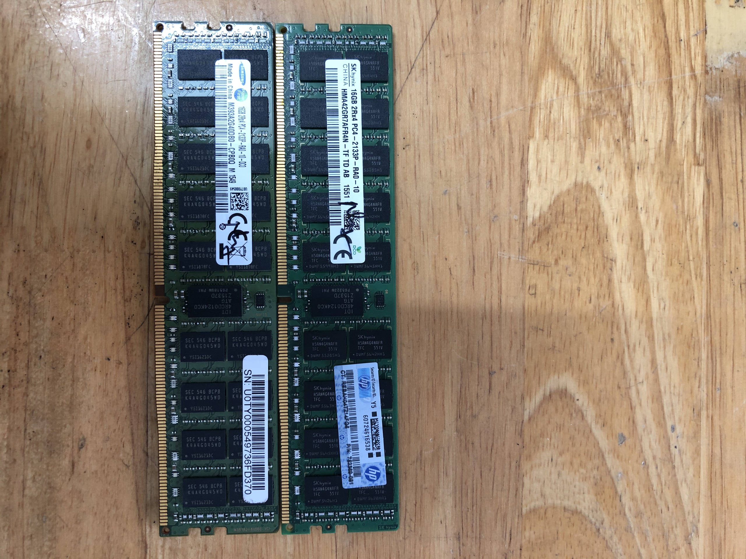 RAM DDR4 16G ECC REG DÙNG CHO MAIN X99, MÁY TRẠM, SERVER (BẢO HÀNH 36T)