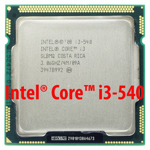CPU I3 530 540 550 SK 1156 CPU THẾ HỆ ĐẦU
