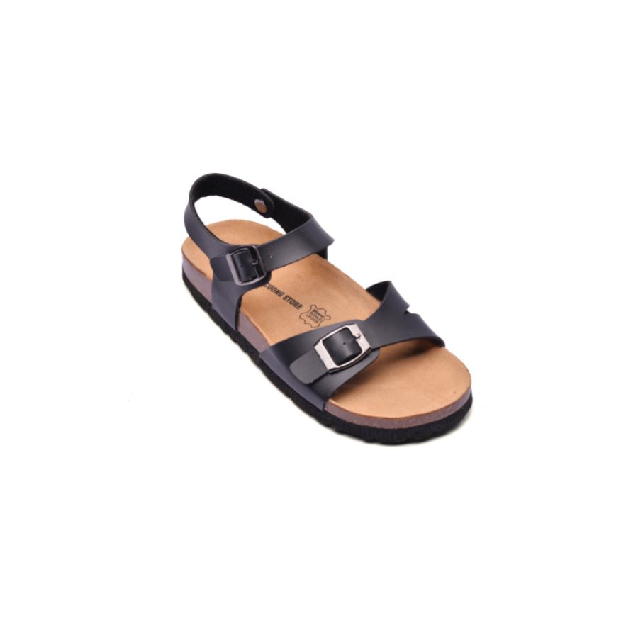 Giày Sandal đế trấu nữ 1 khoá hậu