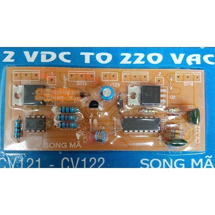 Bo mạch inveter Từ 12DC ra 220