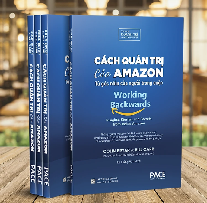 NXBHCM - Sách Cách quản trị của Amazon