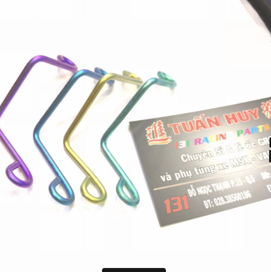 (Bát S Kẽm Bình Dầu Rời Titan) Kẽm Titanium bắt pass bình dầu