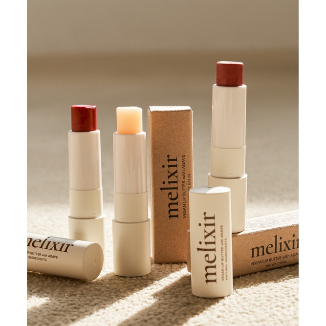 Son dưỡng thuần chay , lành tính MELIXIR VEGAN LIP BUTTER