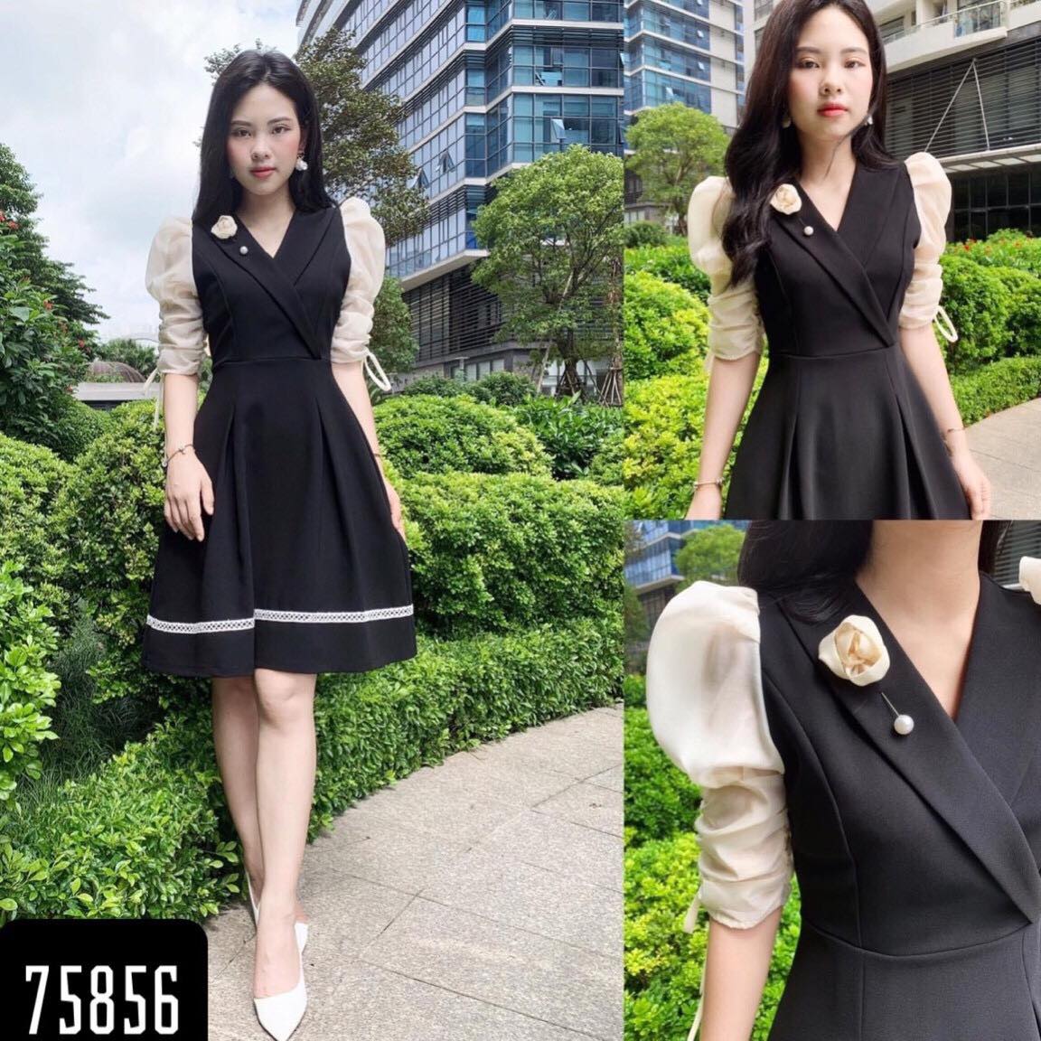 [HCM]ĐẦM XÒE UMI TAY LỠ DỰ TIỆC SIÊU DỄ THƯƠNG