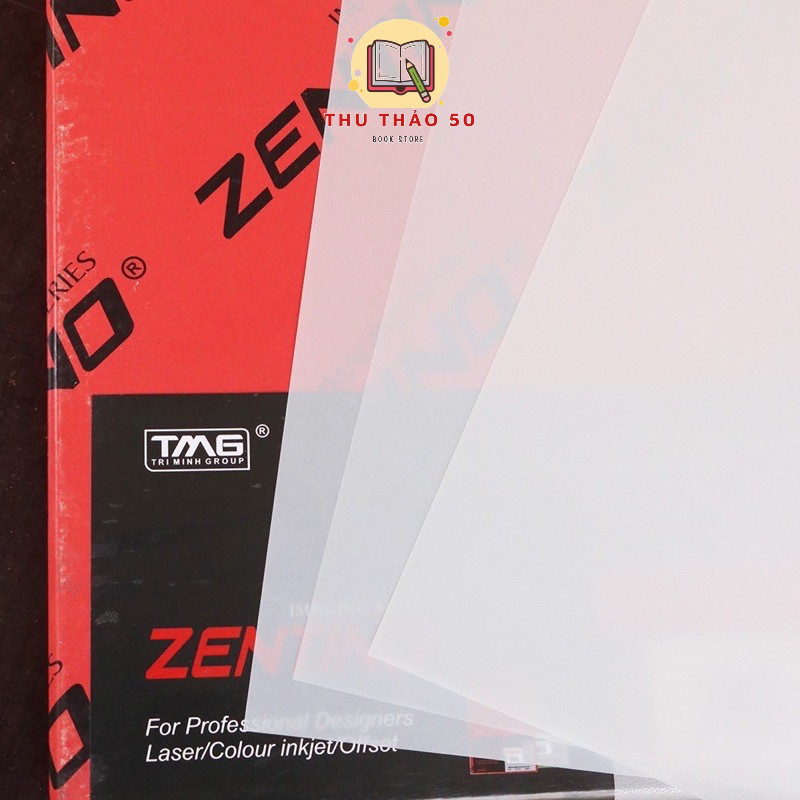 Giấy can trong, giấy scan A4 83gsm .