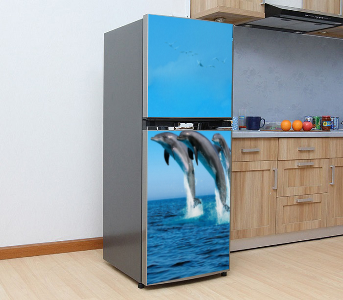 [HCM]Decal dán tủ lạnh