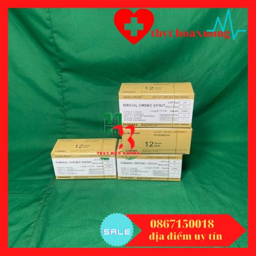 Chỉ phẩu thuật tự tiêu catgut 6/0[ giá tốt]