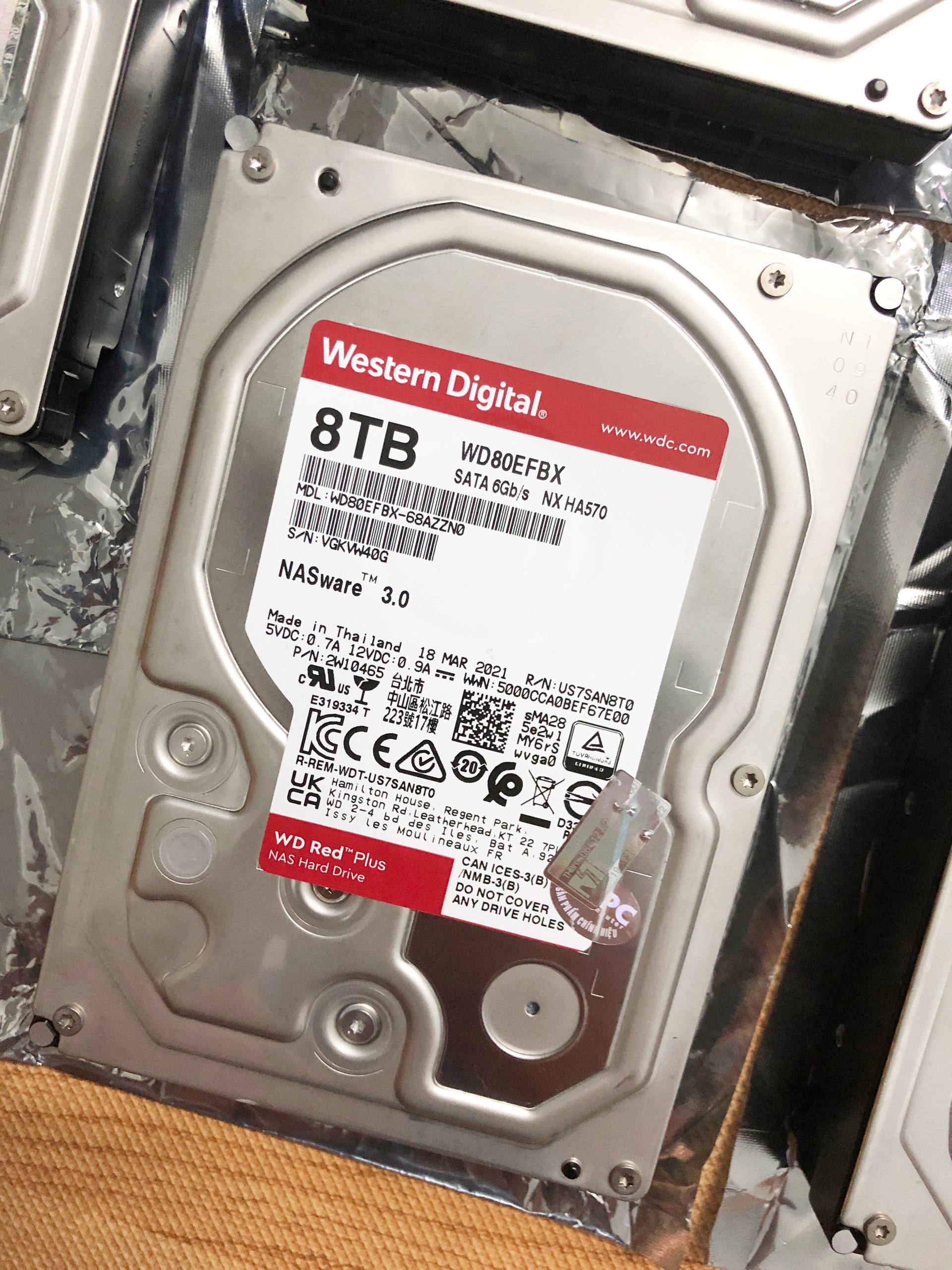 Ổ cứng 8TB WD RED Plus