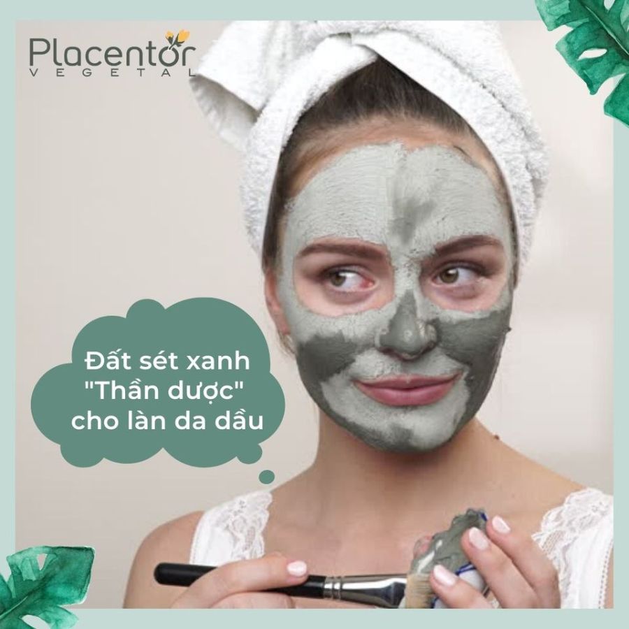 Mặt Nạ Đất Sét Thanh Lọc dưỡng ẩm Từ Thực Vật Placentor Purifying Mask
