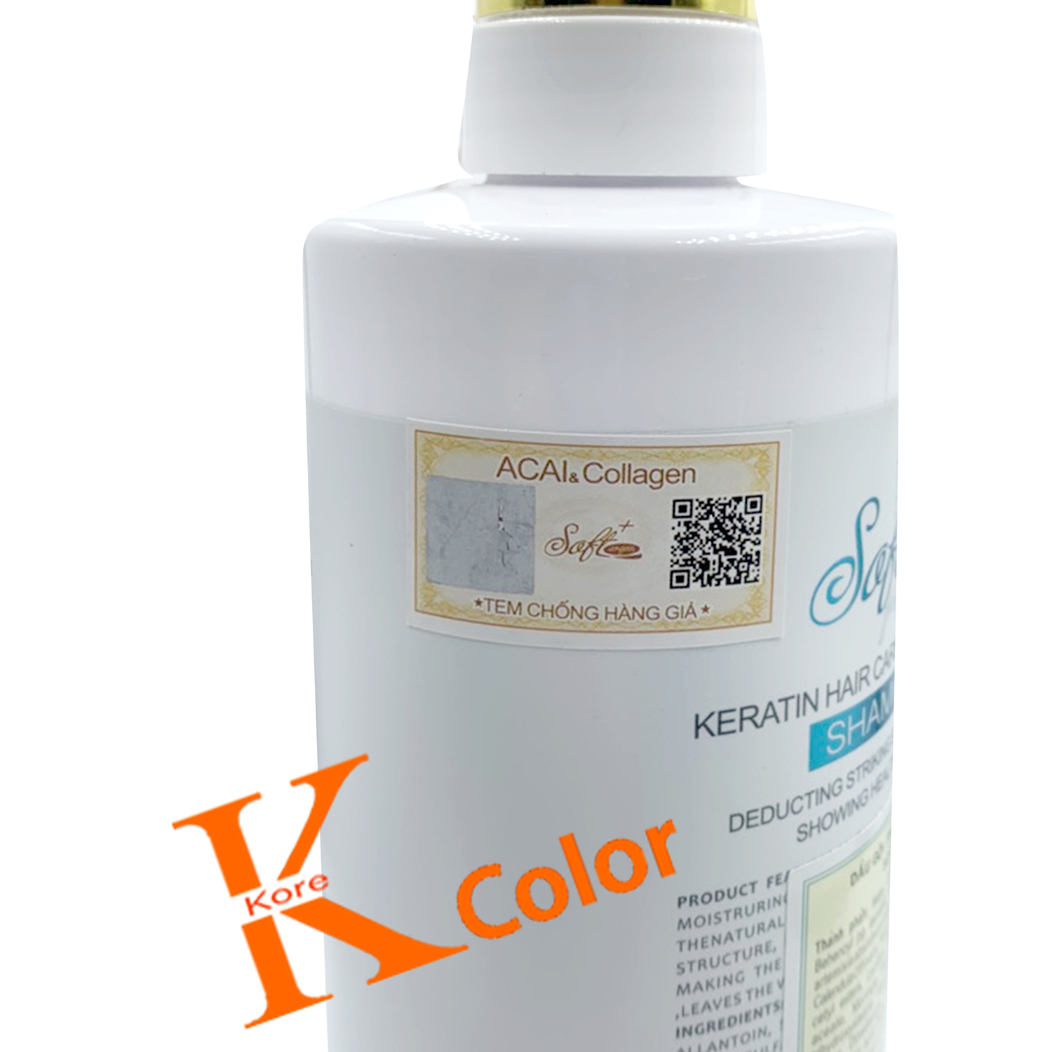 Cặp Dầu Gội Xả Soft & Collagen Argan Soft+ 800ml x2