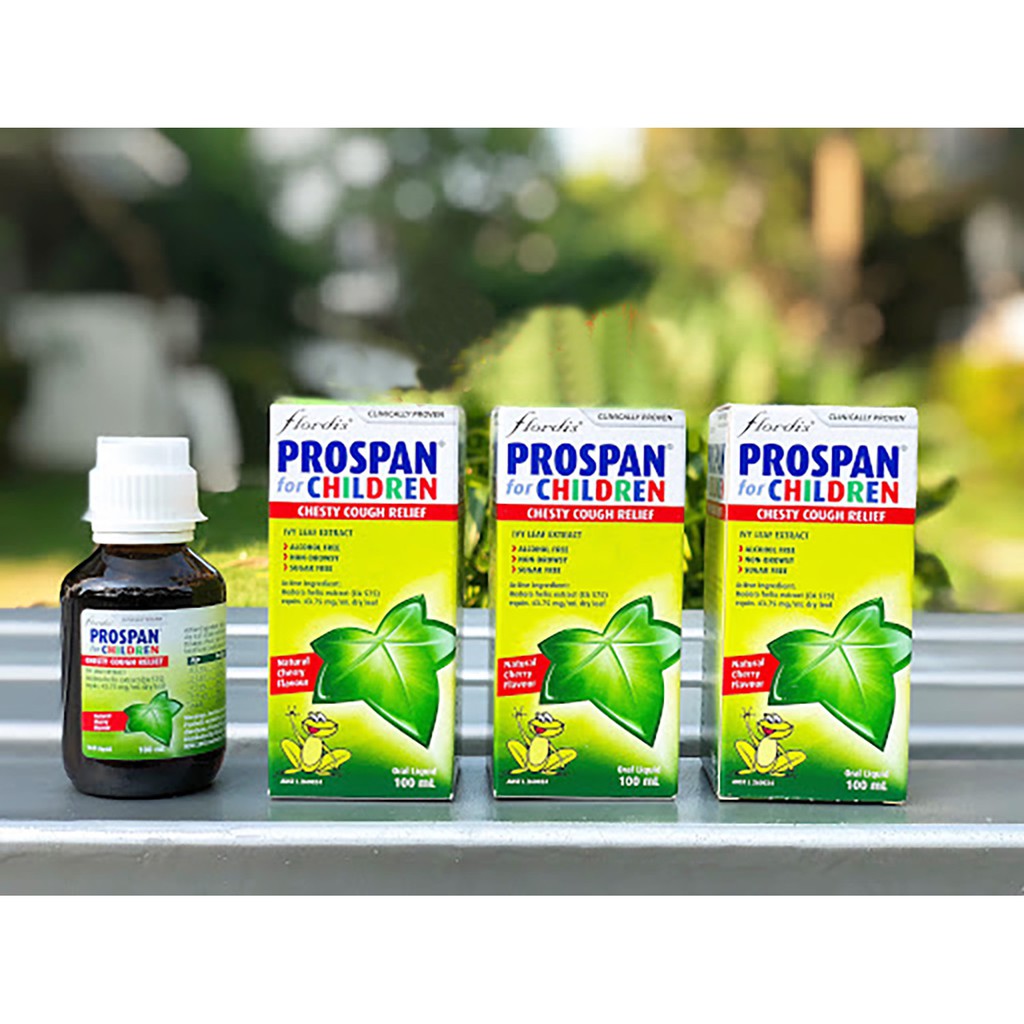 Siro ho cho trẻ em Prospan For Children 100ml của Úc