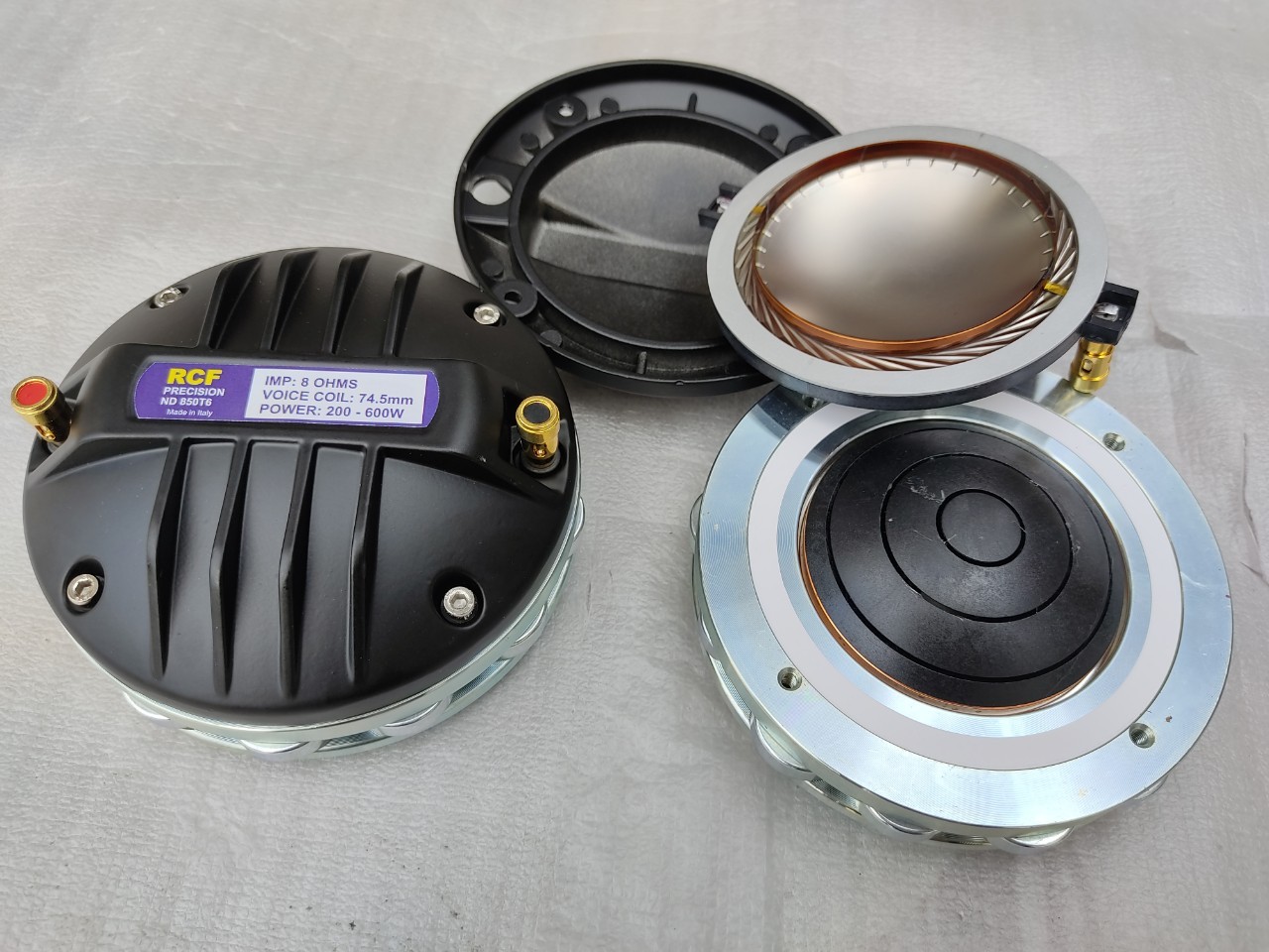 Loa Treble 850 neo bi từ 120 coil 74.5 dây dẹt viền đồng - giá 1 loa - Loa treble cao cấp - loa treble rời xịn