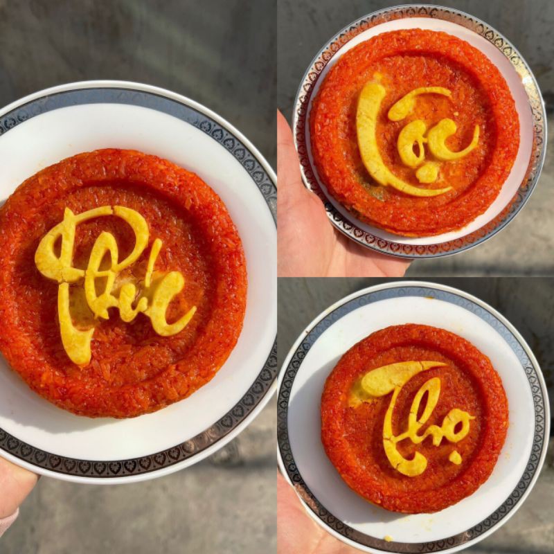 Khuôn Xôi Phúc Lộc Thọ Phát Tài Khuôn Xôi Chữ Bằng Nhựa- Dụng Cụ Ép Xôi