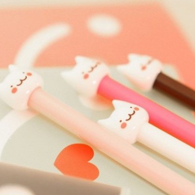 Classy Bút Mực Gel Hình Mèo Dễ Thương