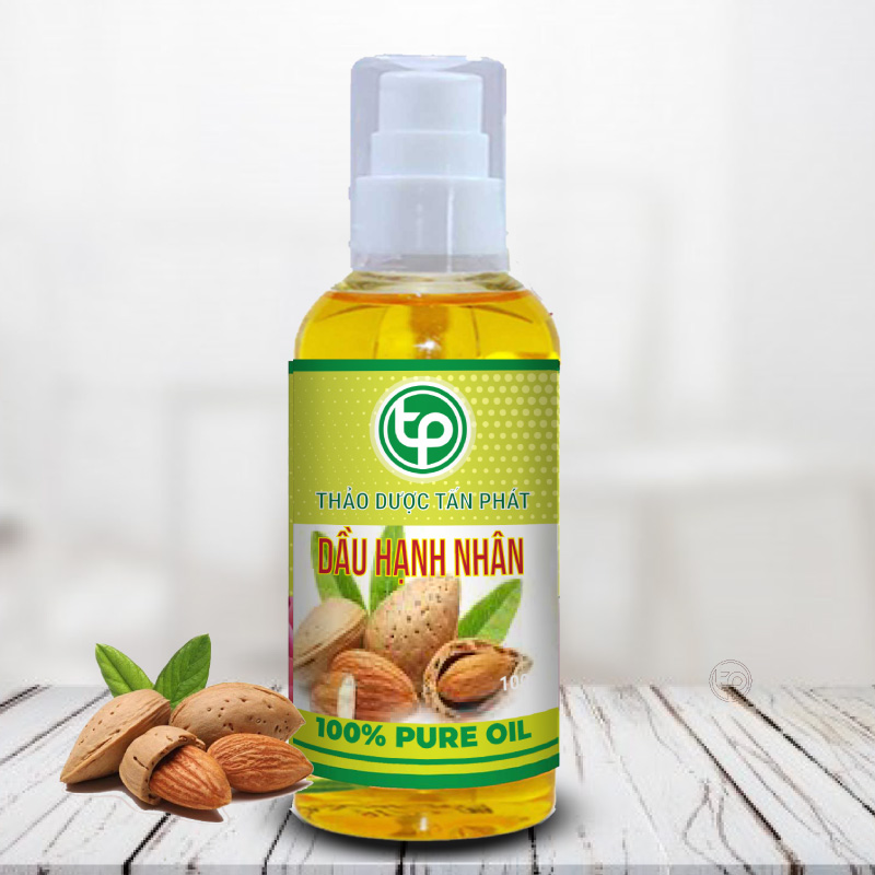 [HOT] Dầu hạnh nhân nguyên chất 100ml - Thảo Dược Tấn Phát