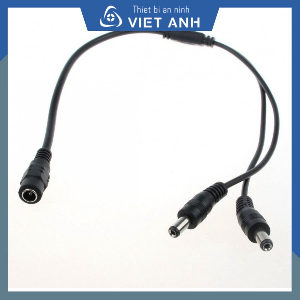 Dây chia nguồn DC 1 ra 2 chân 5.5x2.1mm