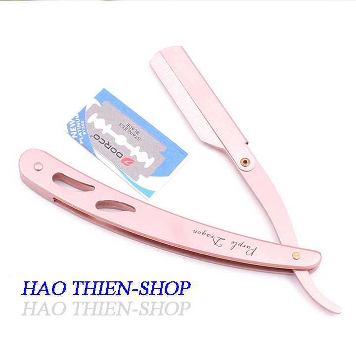 Dao cạo  râu  Barber Dragon - màu hồng phấn