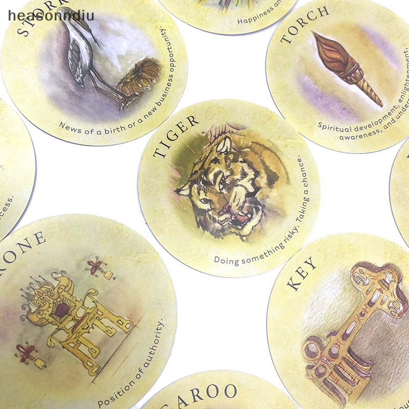 Bộ bài bói tarot Tea Leaf Fortune Bài Trà Tea Leaf Cards Deck