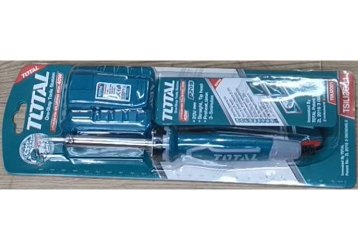 40W Mỏ hàn dùng pin 20V Total TSILI2001 (KHÔNG KÈM THEO PIN + SẠC)